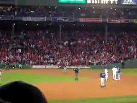 2007 ALCS Game 6 - Ortiz Double