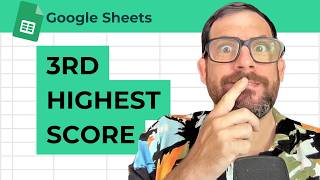 How to Highlight 3rd Highest Number in Column