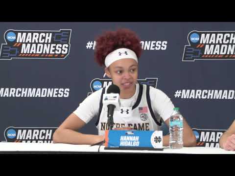 Notre Dame First Round Postgame Press Conference - 2025 NCAA Tournament
