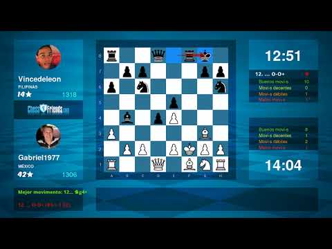 Chess Game Analysis: Gabriel1977 - Vincedeleon : 0-1 (By ChessFriends.com)