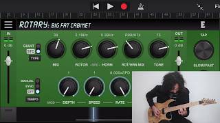 Video thumbnail for Eventide Rotary Mod for iPhone & iPad - Guitar presets by Vanny Tonon by Vanny Tonon