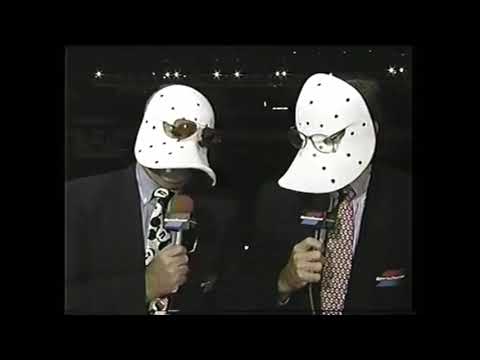 October 10 1993 Islanders at Mighty Ducks SportsChannel NY broadcast highlights