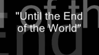 U2-Until the End of the World lyrics