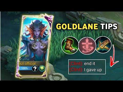 HOW TO MAKE ENEMIES CRY USING KARRIE | KARRIE TIPS AND TRICKS IN GOLDLANE