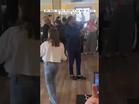 Edi Kala, Alvaro Shijaku & DJ BESI (D.I.P) Ditelindje Milano #live #djbesidip