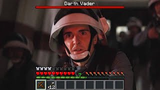 Darth Vader Hallway Scene but it's Minecraft