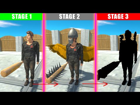 EVOLUTION OF ANGRY JOE - Animal Revolt Battle Simulator ARBS