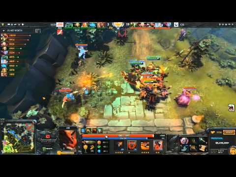 LGD vs CIS TI4 Chinese Qual Grand Final Game 3 GG