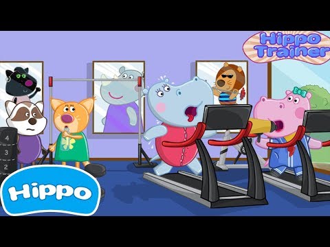Fitness Games: Hippo Trainer Video