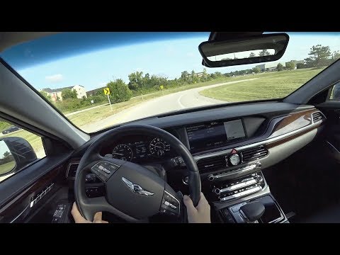 2018 Genesis G90 AWD 3.3T Premium - POV Review (Binaural Audio)