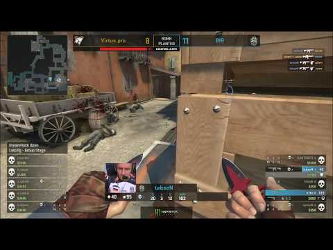 [CS:GO] TABSEN AMAZINK RETAKE!! VIRTUS PRO VS BIG (DreamHack-Liepzig 2020) #dreamhack #csgo