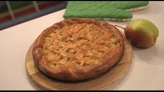 Необычный пирог флай с грушами - Рецепты счастья