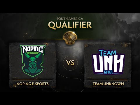 NoPing vs Team Unknown Game 2 - TI10 SA Qualifiers: Lower Bracket R4 w/ 1437 & Aui2000