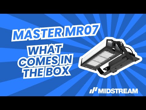 What comes in the box with the Master MR07 from Midstream Lighting