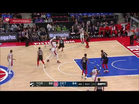 Toronto Raptors vs Detroit Pistons Full Game Highlights | March 7, 2018 | NBA Season 2017