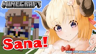  - 【Minecraft】BIGなサナちゃん！今宵もコツコツ...！！！【角巻わため/ホロライブ４期生】