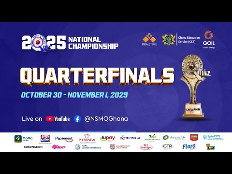 #NSMQ2025 QUARTER-FINAL STAGE | GSTS VS OUR LADY OF GRACE SHS VS PRESBYTERIAN BOYS’SECONDARY SCHOOL