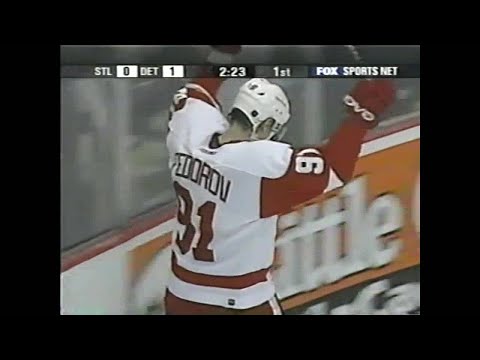 02/03 RS: STL @ Det Highlights - 3/7/03 (Fedorov Hat Trick)