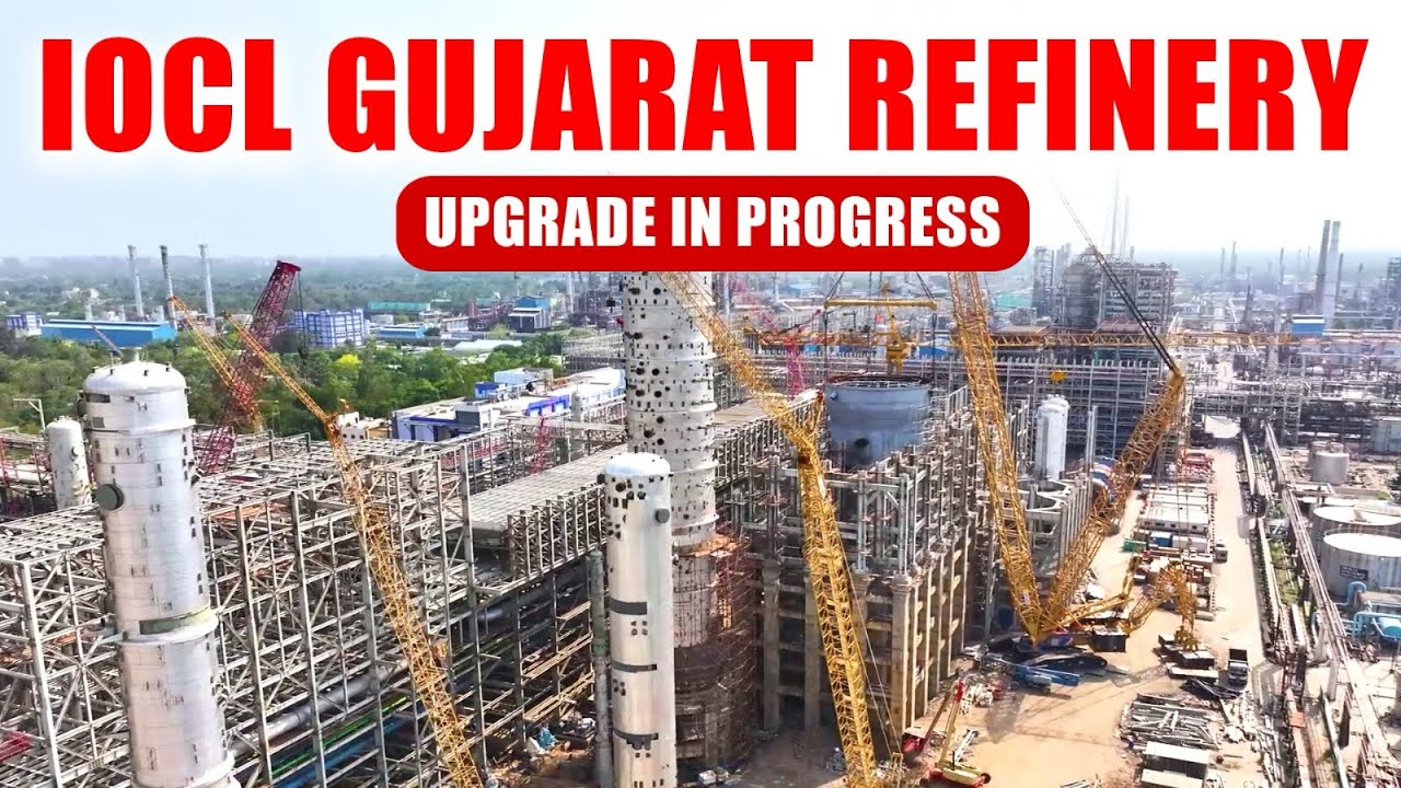 IOCL Gujarat Refinery Upgrade in Progress | Megha Engineering