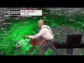 Meteorologist Texts Wife While Live Reporting on Tornadoes