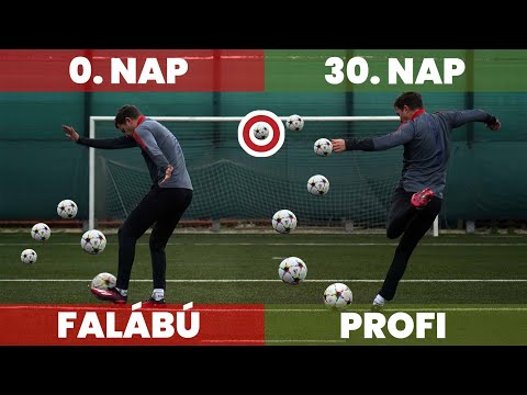 MEG LEHET TANULNI GYENGÉBB LÁBBAL LŐNI 30 NAP ALATT?⚽