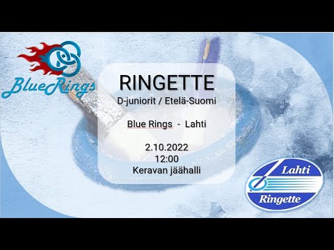 Ringette: Blue Rings D vs. Lahti D 2.10.2022