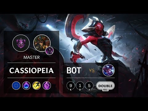 Cassiopeia Bot vs Vayne - EUW Master Patch 9.8