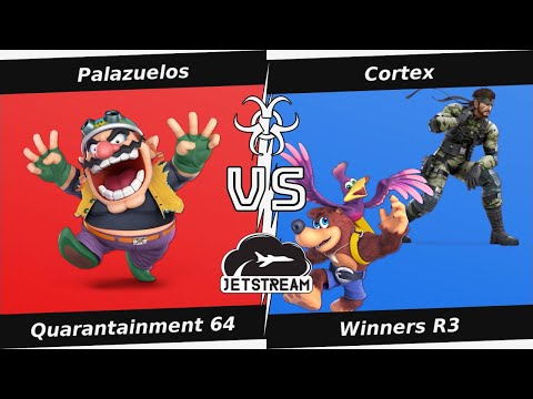 Quarantainment 64 Winners R3 - Palazuelos (Wario) Vs Cortex (Banjo, Snake) - SSBU