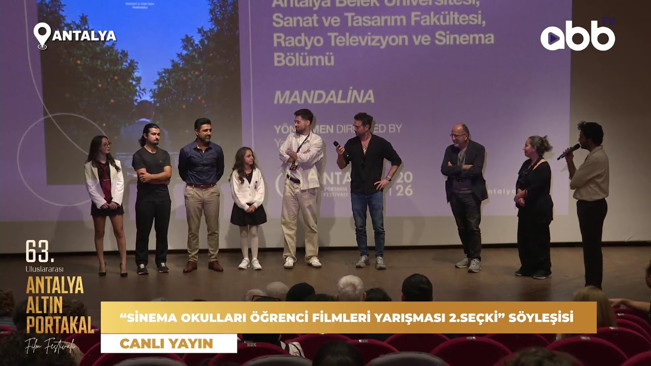 “SİNEMA OKULLARI ÖĞRENCİ FİLMLERİ YARIŞMASI 2.SEÇKİ” SÖYLEŞİSİ