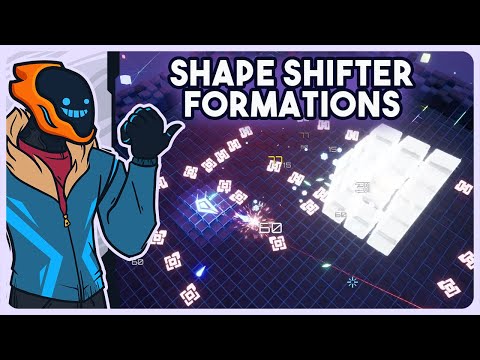 Slick Geometric Bullet Heaven With A Ton Of Potential! - Shape Shifter: Formations [Demo]
