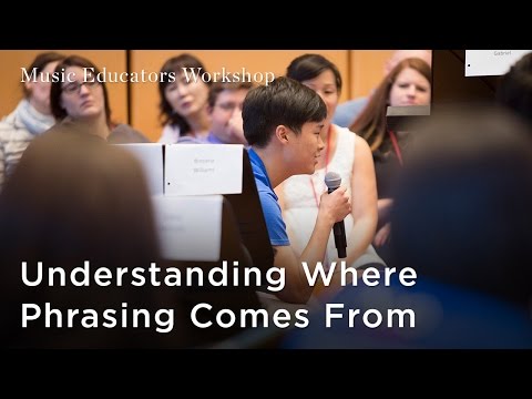 Great Teachers In Action – Phrasing