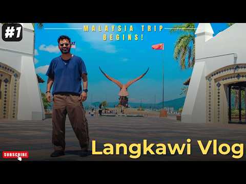 Malaysia Trip Begins! Langkawi Day 1 | Eagle Square & Hotel Tour