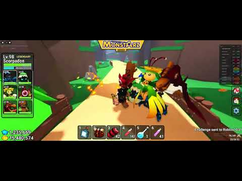 Fighting in Monstarz till I die