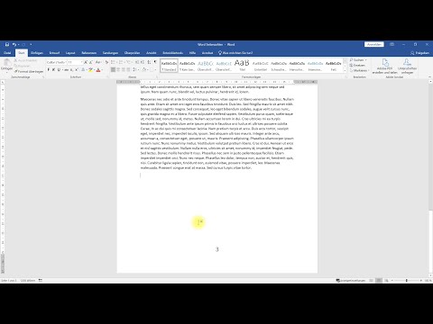 Page numbers starting from page 3 – Word tutorial