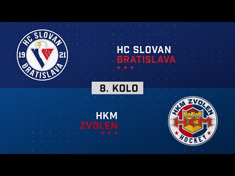 8.kolo HC Slovan Bratislava - HKM Zvolen 10:2 HIGHLIGHTS