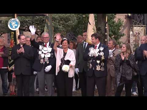 Schützenfest in Lintorf - Aufmarsch zum Platzkonzert am 19.08.2017