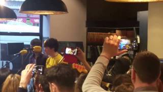The Strypes at DaveyDaveyMens Dublin Barber Sessions TodayFM