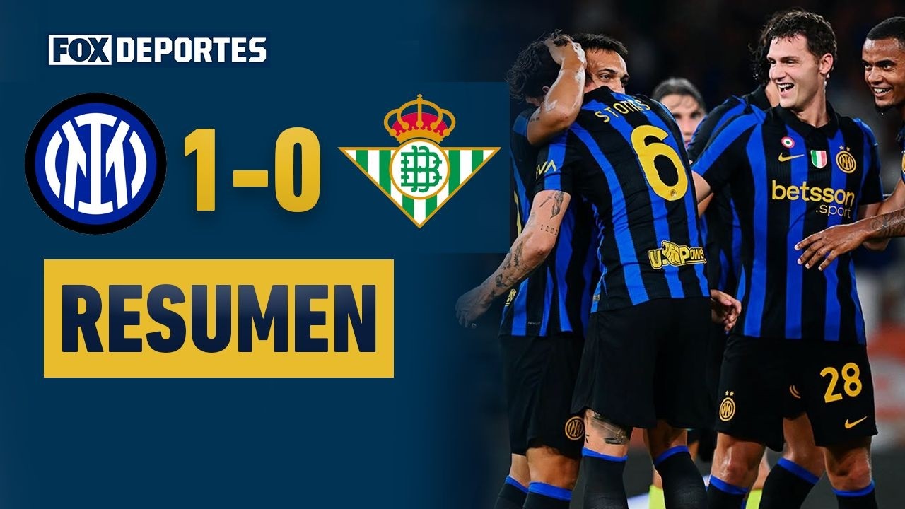 ⚫️🔵 INTER 1-0 BETIS | Los 'Nerazzurri' están listos para la nueva temporada | HIGHLIGHTS | Amistoso