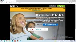 How to sign in to savvasrealize