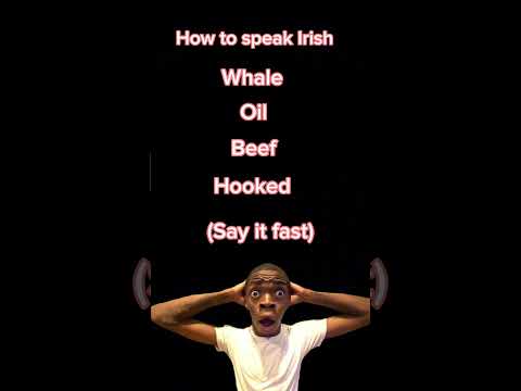 How to speak Irish ☘️#memes