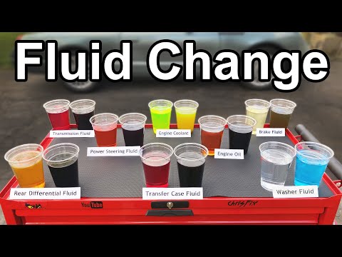 How to Change EVERY FLUID in your Car or Truck (Oil, Transmission, Coolant, Brake, and More) Video