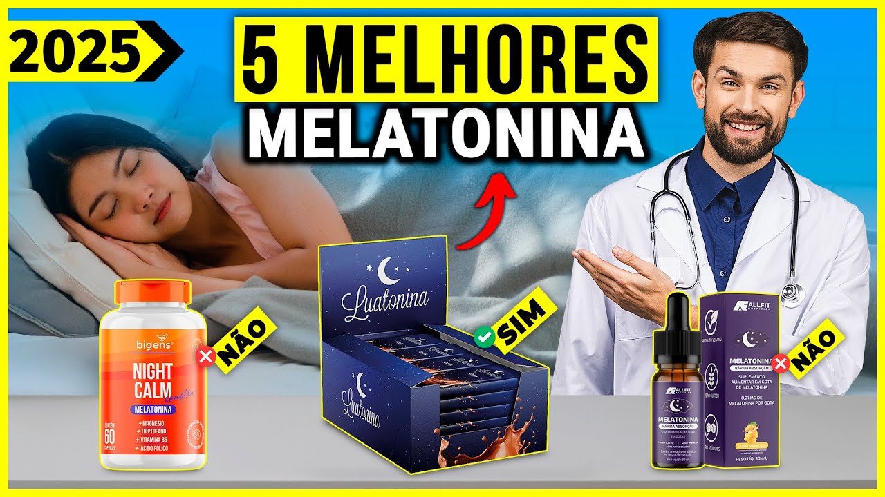 Miniatura da avaliação em vídeo de Suplemento Nutrify Natural Sleep Melatonina 60 Cápsulas