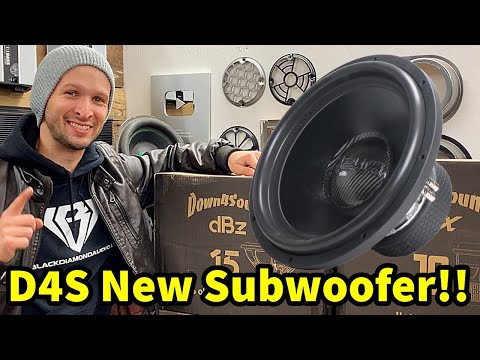 ALL NEW Down4Sound Subwoofer!! The dBz Review!