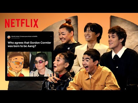 Thumbnail of the video: The Cast Reacts to Fan Tweets