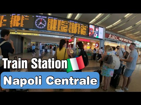🚆 Stazione di Napoli Centrale | Train Station Naples, Italy 🇮🇹