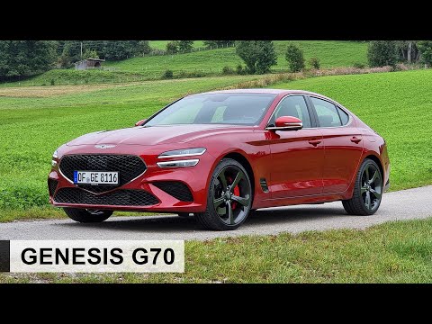 Erste Fahrt im 2022 Genesis G70!: Unschlagbar in seiner Klasse? - Review, Fahrbericht, Test