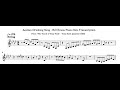 Bill Evans - Aeolian Drinking Song (Piano Solo Transcription)