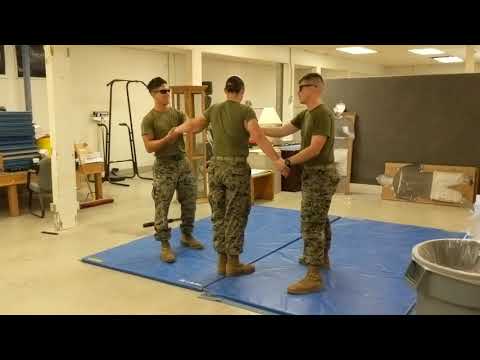 Taser training - 25ft full back shot