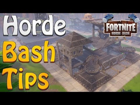 FORTNITE - 10+ Horde Bash Tips And Tricks (Rank Up Quicker, Farm Tier Points, Modifiers, Rewards) Video