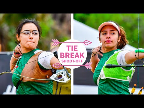 Mexico’s Valentina and Ana Vazquez shoot-off in Pan Am Champs semifinal | Fivics tiebreak